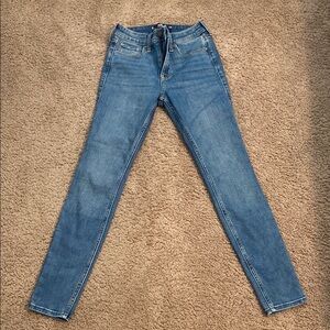 Hollister Blue Skinny Jeans